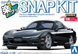 MAZDA - SNAP KIT - EFINI FD3S RX-7 (NOIR BRILLANT) - 1/32 -  AOSHIMA