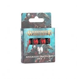 WARHAMMER : AGE OF SIGMAR - SET DE DÉS -  SOULBLIGHT GRAVELORDS