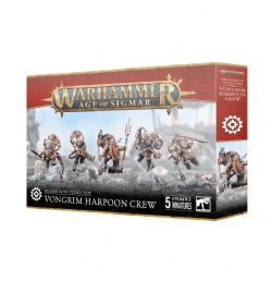 WARHAMMER : AGE OF SIGMAR -  VONGRIM HARPOON CREW -  KHARADRON OVERLORDS