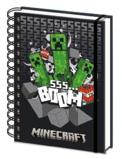 MINECRAFT -  CARNET DE NOTES 3D LENTICULAIRE