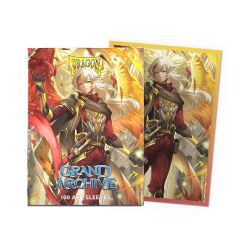 DRAGON SHIELD - STANDARD SIZE SLEEVES - ALICE, GOLDEN QUEEN - DUAL