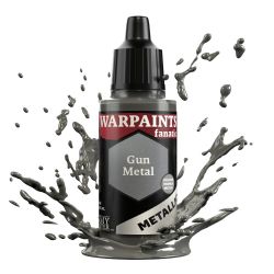 ARMY PAINTER - FANATIC METALLICS - GUN METAL(18 ML) -  WARPAINTS AP #3193