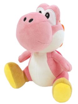 SUPER MARIO - PELUCHE DE YOSHI ROSE (20 CM)