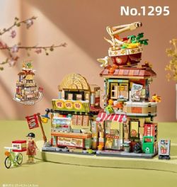LOZ BLOCK -  LE MAGASIN DE NOUILLES EN SPIRALE -  STREET MINI 1295