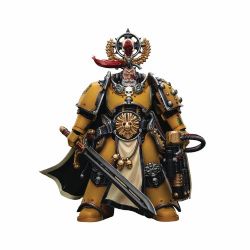 WARHAMMER 40K - FIGURINE DE IMPERIAL FISTS LEGION PRAETOR WITH POWER SWORD - ÉCHELLE 1/18 -  JOYTOY