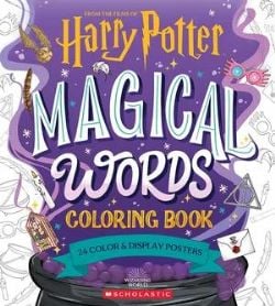 HARRY POTTER -  MAGICAL WORDS COLORING BOOK