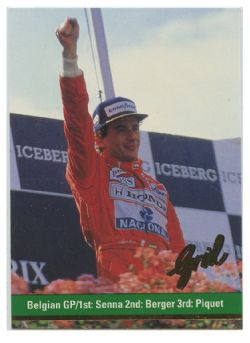 CARTES À COLLECTIONNER - AYRTON SENNA 110