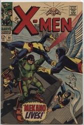 X-MEN - X-MEN (1967) - FINE - - 5.5 36
