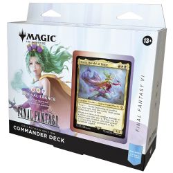 mtg limit break commander deck Game Edition Decklist Magic: The Gathering Final Fantasy Commander Deck – Limit  Break, English, New/Factory Sealed (Universes Beyond) Final Fantasy  Commander Precon Decklist