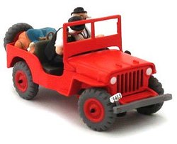 Voiture Tintin Le Cabriolet Des Dupondt - Le Sceptre D'Ottokar N°69 - Atlas