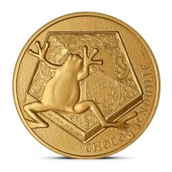 HARRY POTTER - MINI-MÉDAILLE CHOCOGRENOUILLE -  PIÈCES DE LA FRANCE 2022