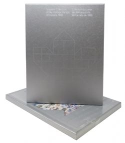 ALBUMS-SOUVENIRS -  LA COLLECTION DES TIMBRES DU CANADA 1988 - ÉDITION COUVERTURE RIGIDE