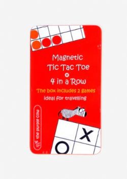 TIC-TAC-TOE + 4 IN A ROW MAGNÉTIQUE (ANGLAIS)
