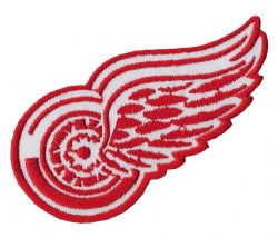 RED WINGS DE DETROIT -  ÉCUSSON BRODÉ LOGO