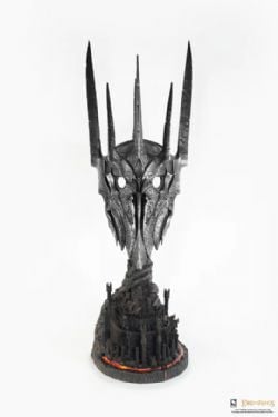 LORD OF THE RINGS -  SAURON HELMET - SCALE 1/1 STANDARD EDITION