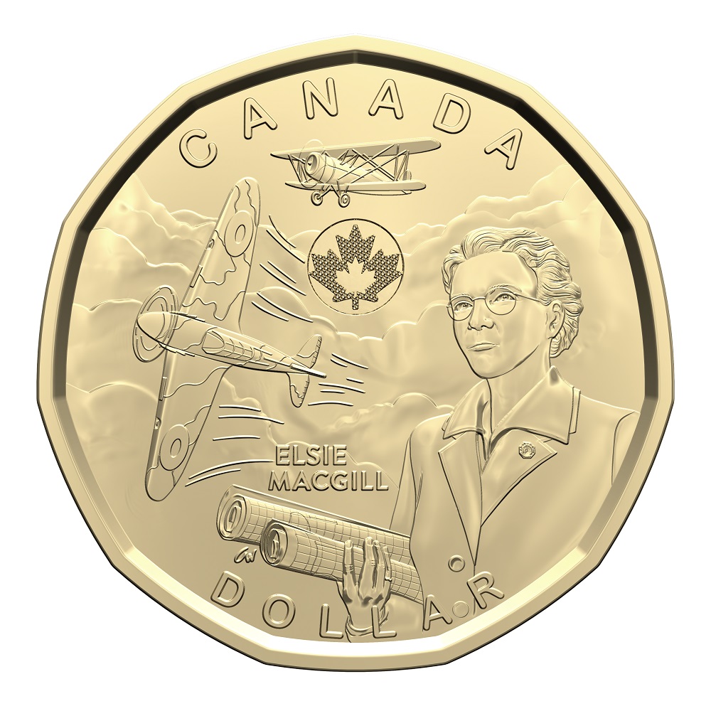 1 DOLLAR 2023 NON COLORED HONOURING ELSIE MACGILL 1 DOLLAR BU 
