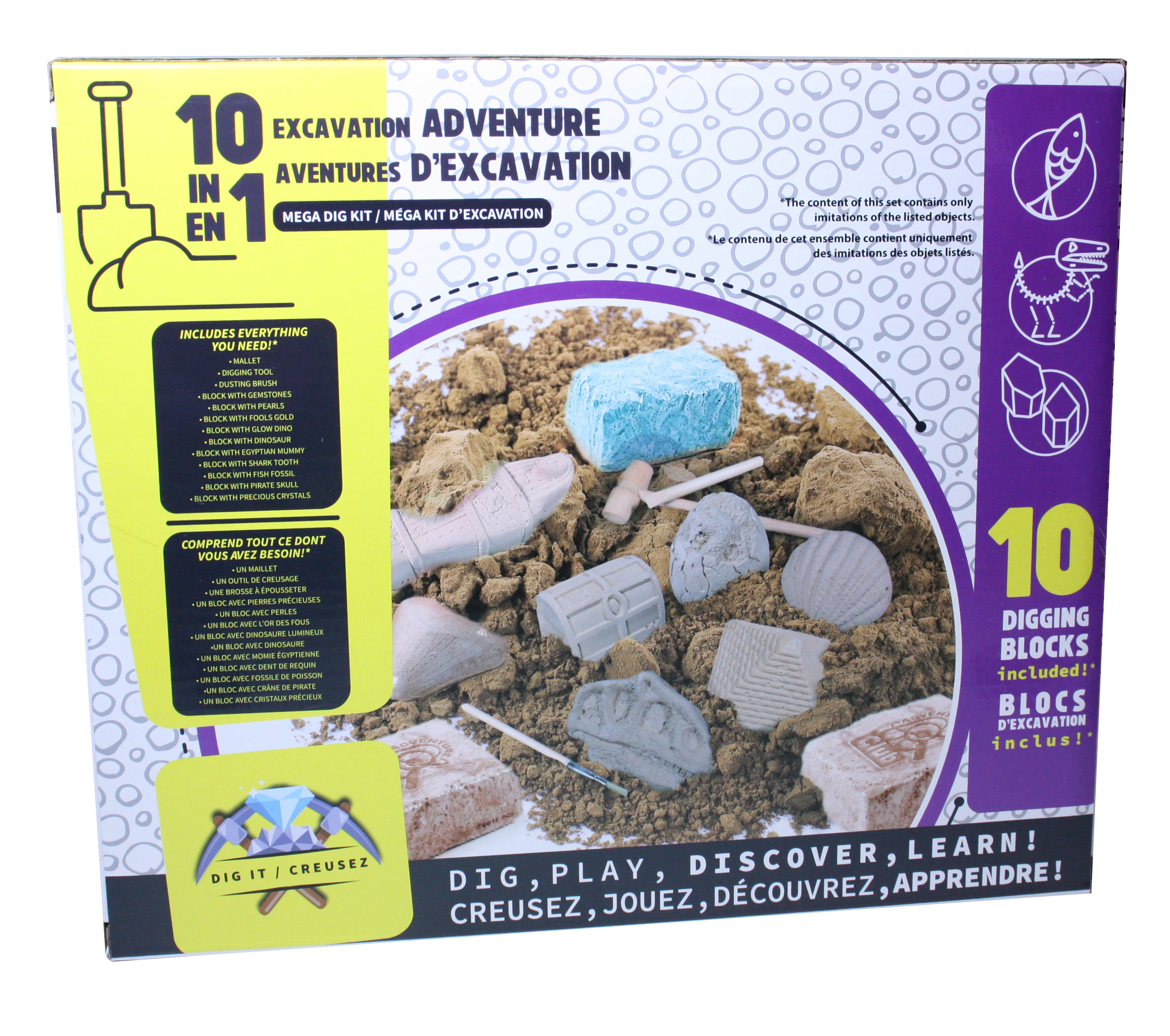10-in-1 Adventure Excavation Mega Dig Kit