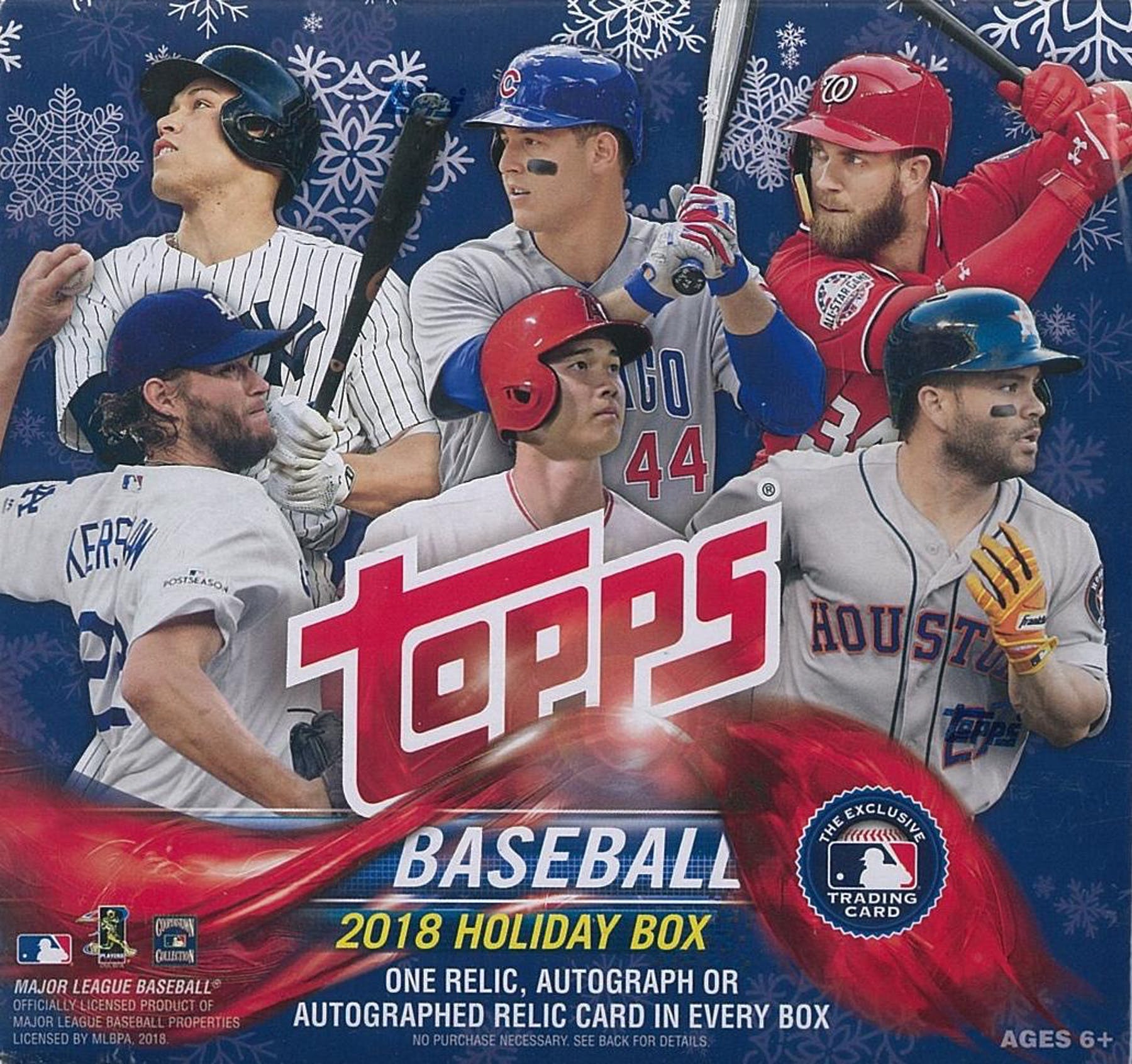 2018 BASEBALL - TOPPS HOLIDAY MEGA BOX (P10/B10) / BASEBALL / PACKS AND ...