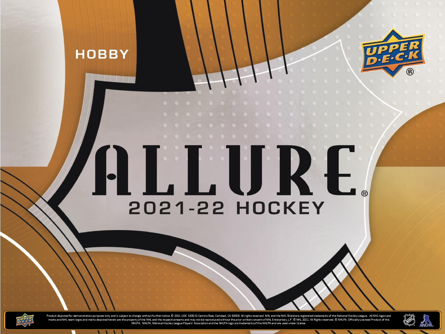 2021-22 HOCKEY -  UPPER DECK ALLURE HOBBY (P8/B8/C20)