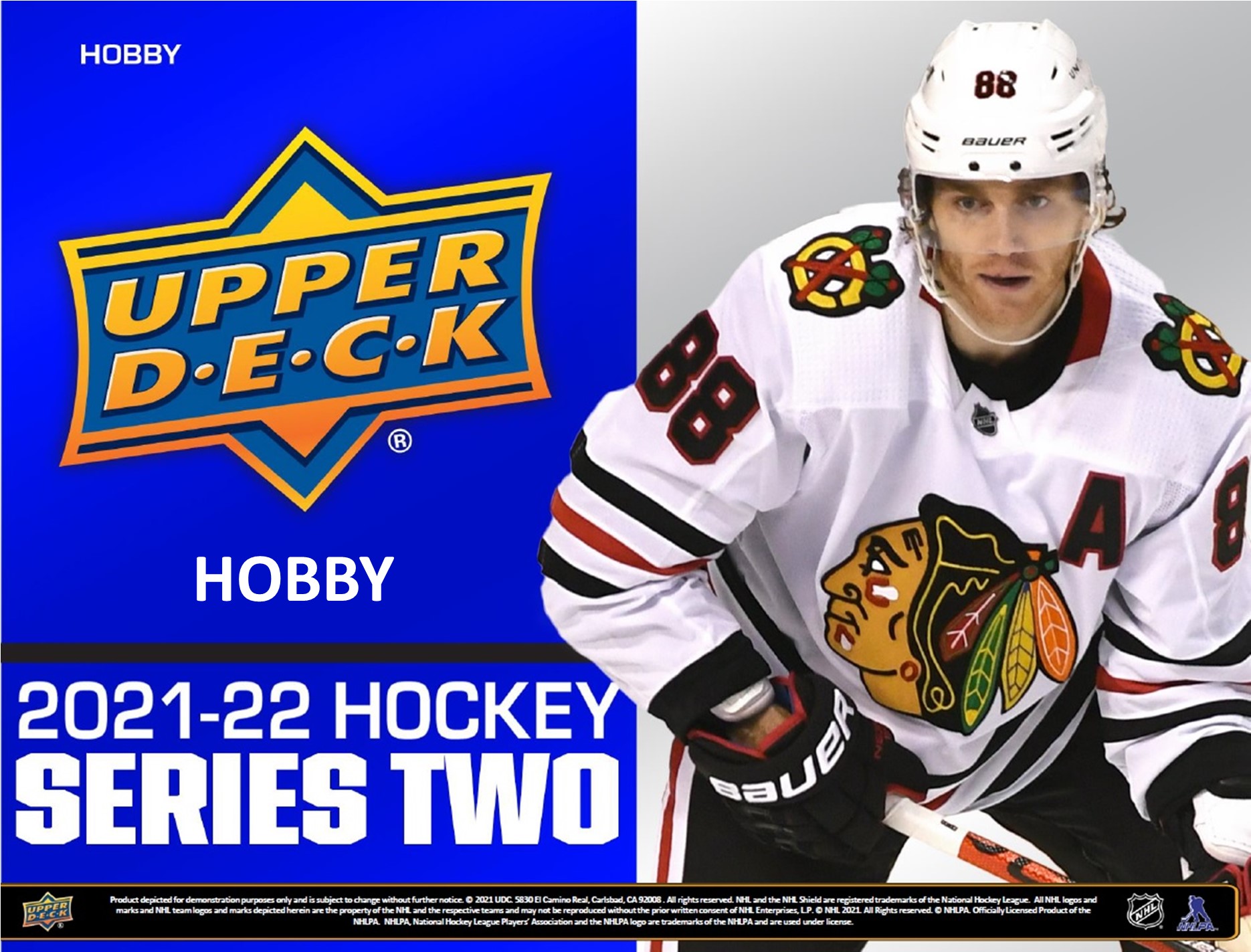 2021-22 HOCKEY -  UPPER DECK SERIES 2 HOBBY (P8/B24/C12)