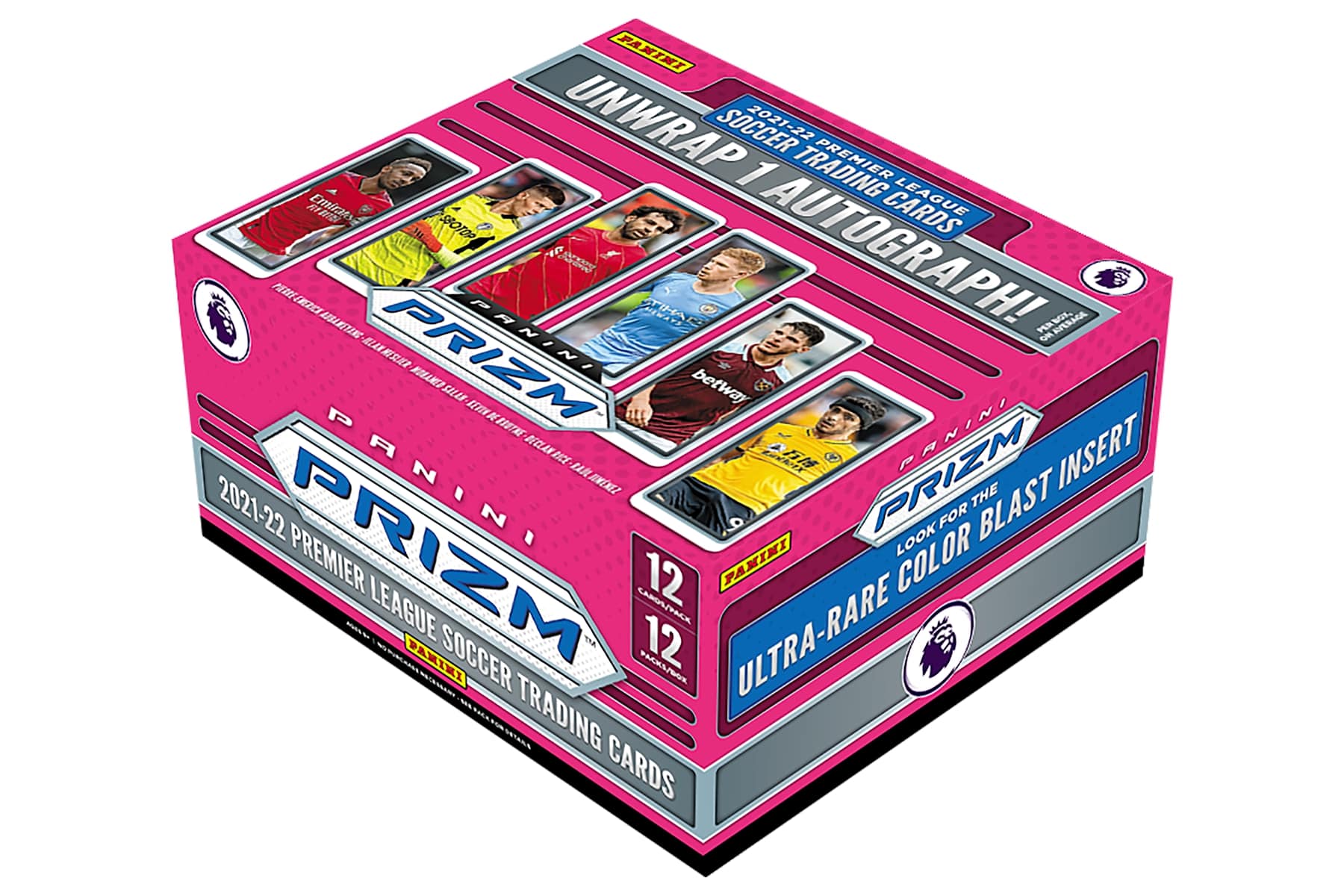 2021 22 Soccer Panini Prizm Premier League Hobby Box