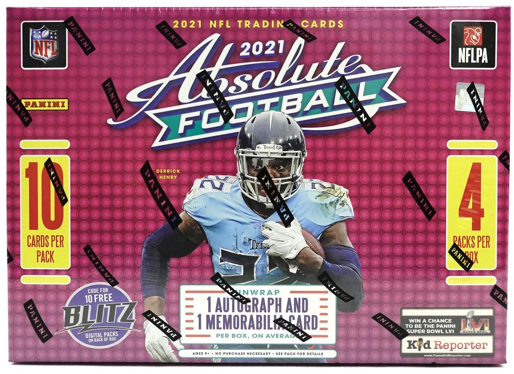 2021 FOOTBALL - PANINI ABSOLUTE MEGA BOX