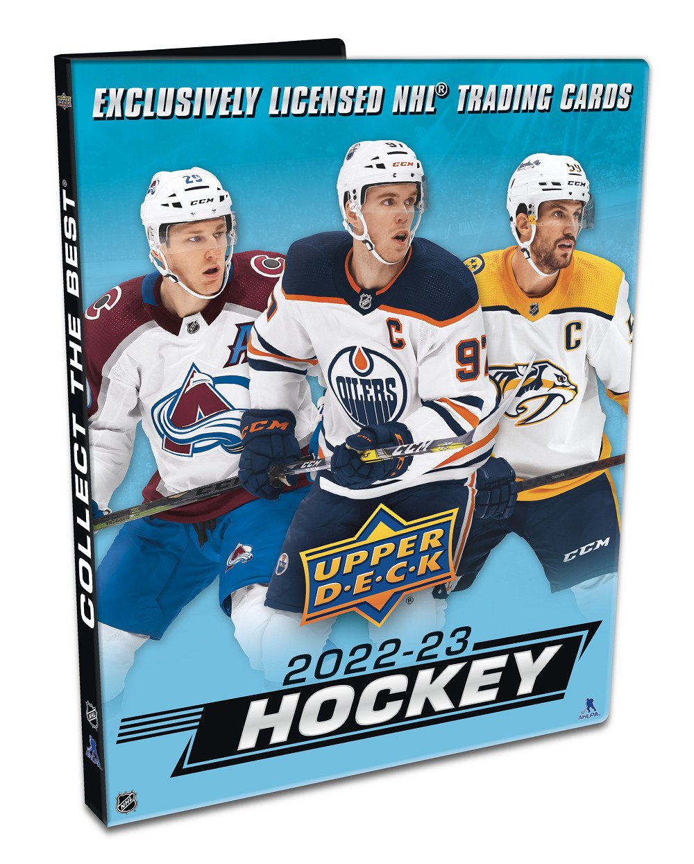 202223 HOCKEY UPPER DECK SERIES 1 STARTER BINDER