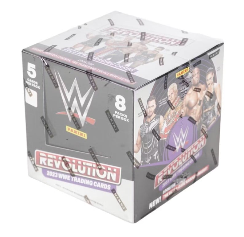 2023 WWE PANINI REVOLUTION HOBBY BOX