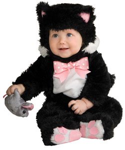 infant black cat costume