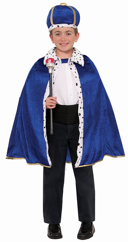 ANTIQUITY - KING ROBE CROWN SET COSTUME (CHILD) / BOYS (3 YEARS TO 12 ...