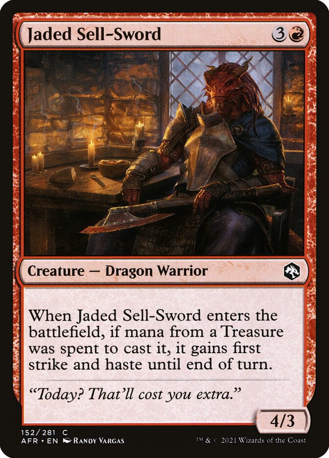 Adventures in the Forgotten Realms -  Jaded Sell-Sword