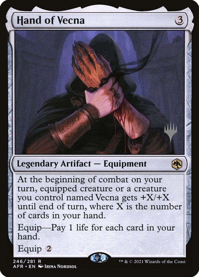 Adventures in the Forgotten Realms Promos -  Hand of Vecna