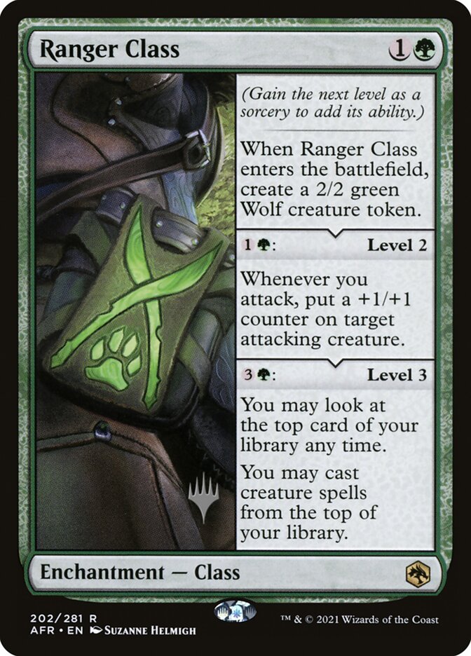 Adventures in the Forgotten Realms Promos -  Ranger Class