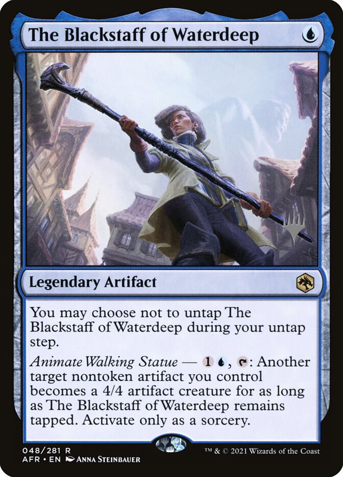 Adventures in the Forgotten Realms Promos -  The Blackstaff of Waterdeep
