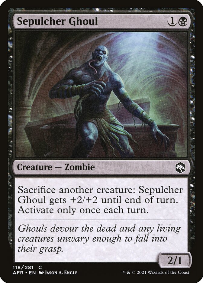 Adventures in the Forgotten Realms -  Sepulcher Ghoul