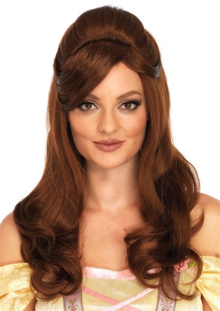 Beauty And The Beast Belle Wig Brown Adult Disney S Princesses Wigs Brown