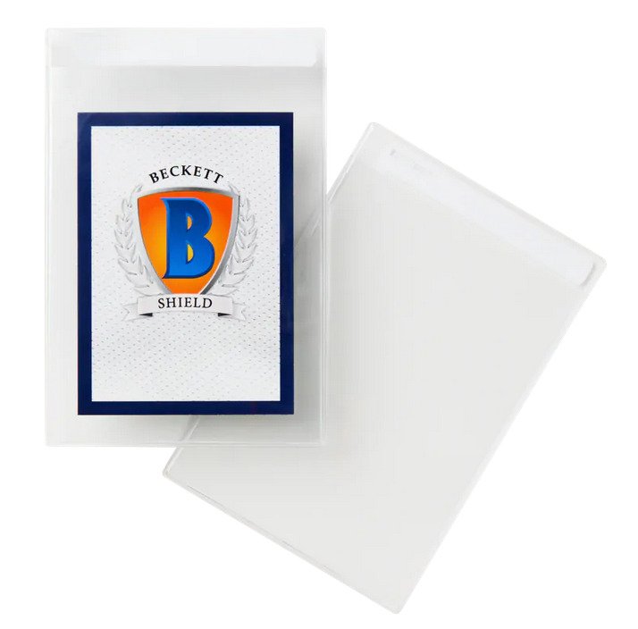 BECKETT SHIELD -  STORAGE SLEEVES – LARGE CARDS (200CT)