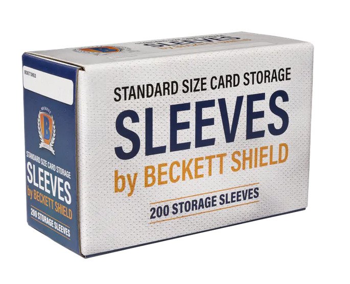 BECKETT SHIELD -  STORAGE SLEEVES – STANDARD (200CT)