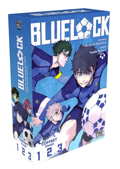 BLUE LOCK -  VOLUME 01 TO 03 BOX SET (FRENCH V.)