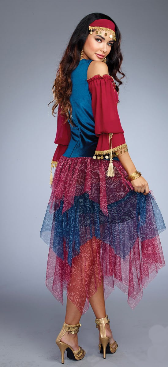 Bohemian Gypsy Costume Adult Women Around The World