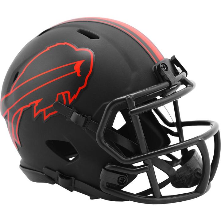 BUFFALO BILLS - REPLICA BLACK - ECLIPSE ALTERNATE - MINI HELMET ...