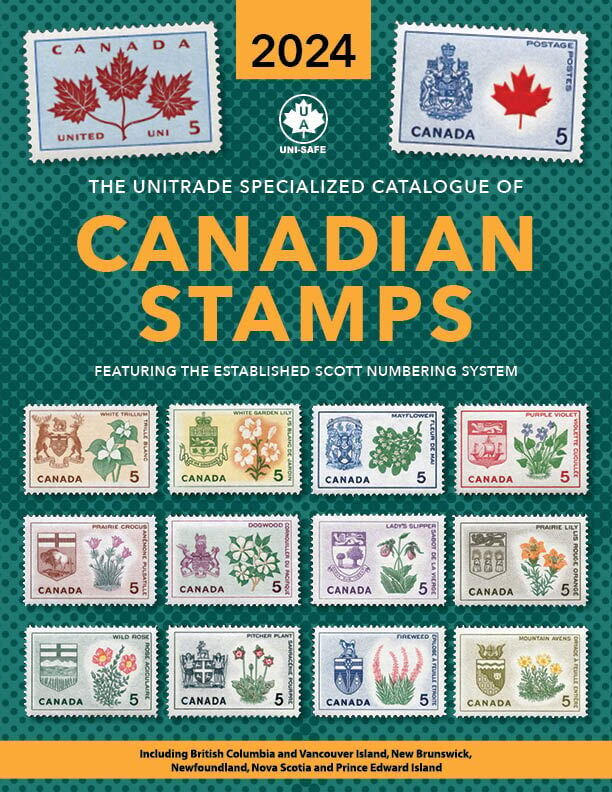 CANADA 2024 UNITRADE SPECIALIZED CATALOGUE OF CANADIAN STAMPS