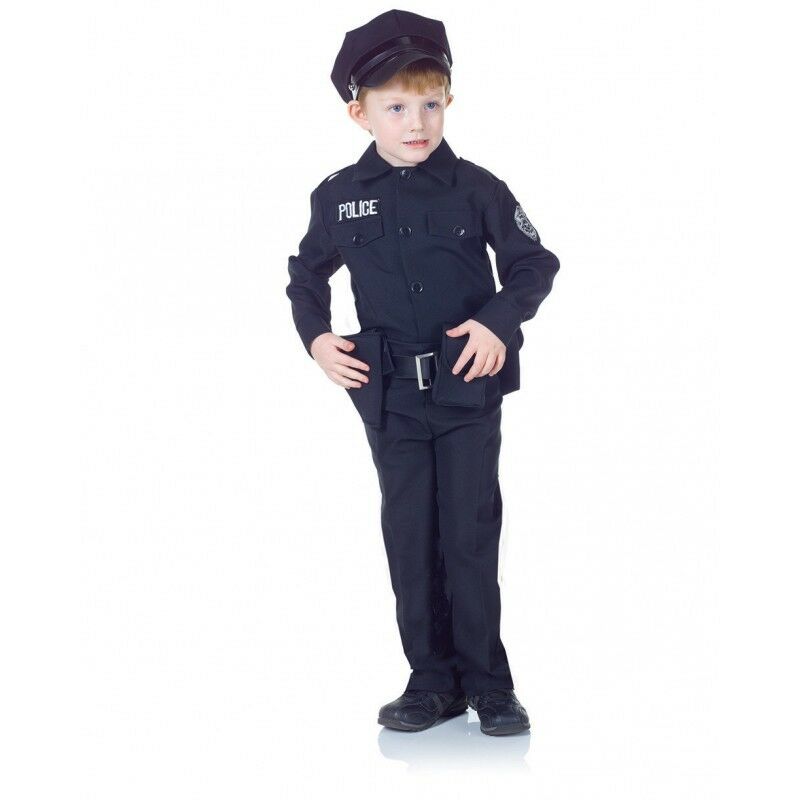 COPS AND ROBBERS - POLICEMAN COSTUME (CHILD - LARGE 10-12)
