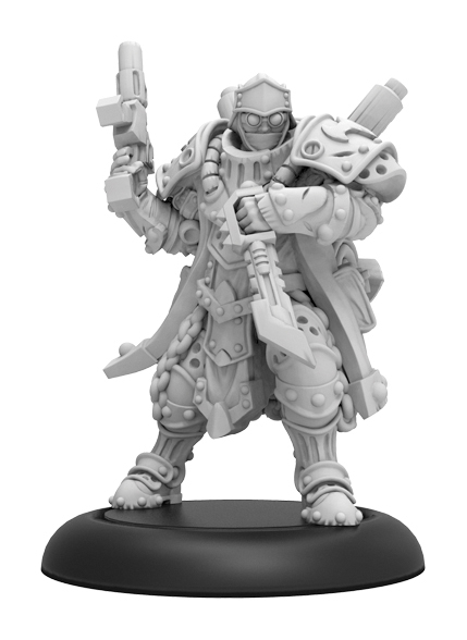 Cygnar Solo Trencher Warcaster Lieutenant 