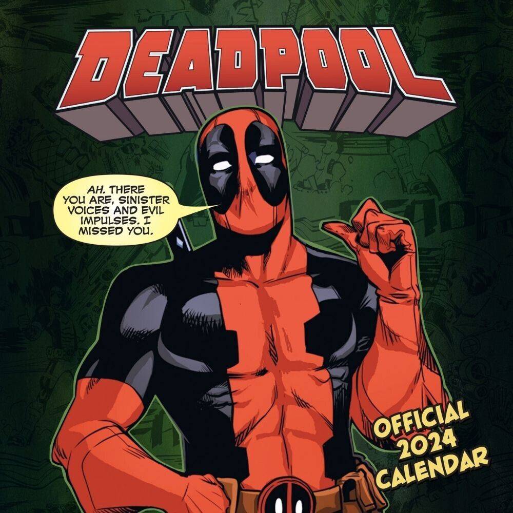 DEADPOOL OFFICIAL 2024 CALENDAR