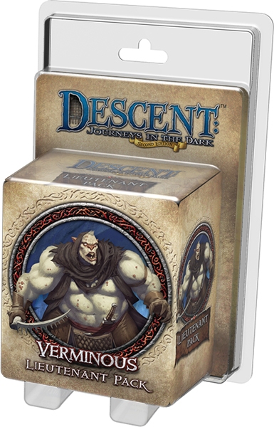 FFGDJ23 Descent Journeys in the Dark 2nd Edition Verminous Lieutenant Pack