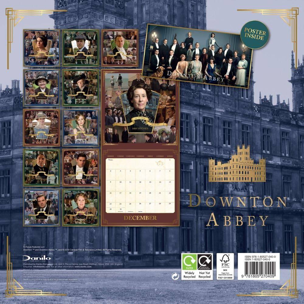 DOWNTON ABBEY OFFICIAL 2025 CALENDAR