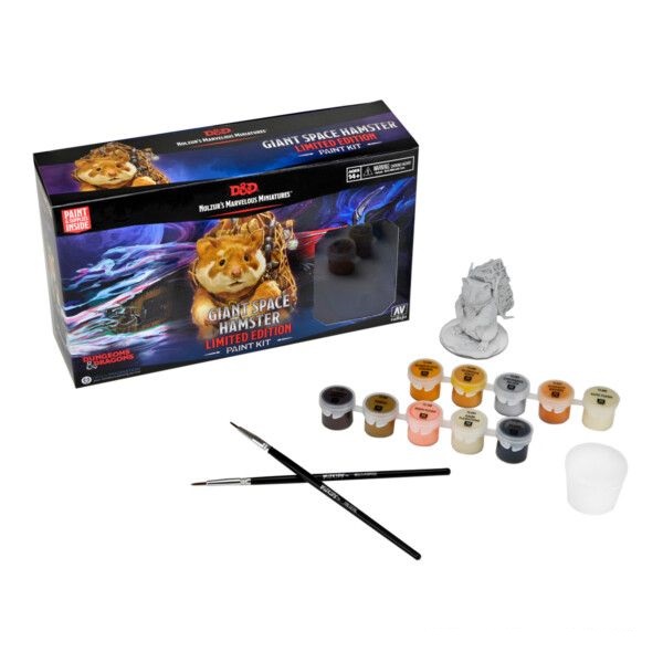 DUNGEONS & DRAGONS 5 - GIANT SPACE HAMSTER WITH PAINT KIT (LIMITED