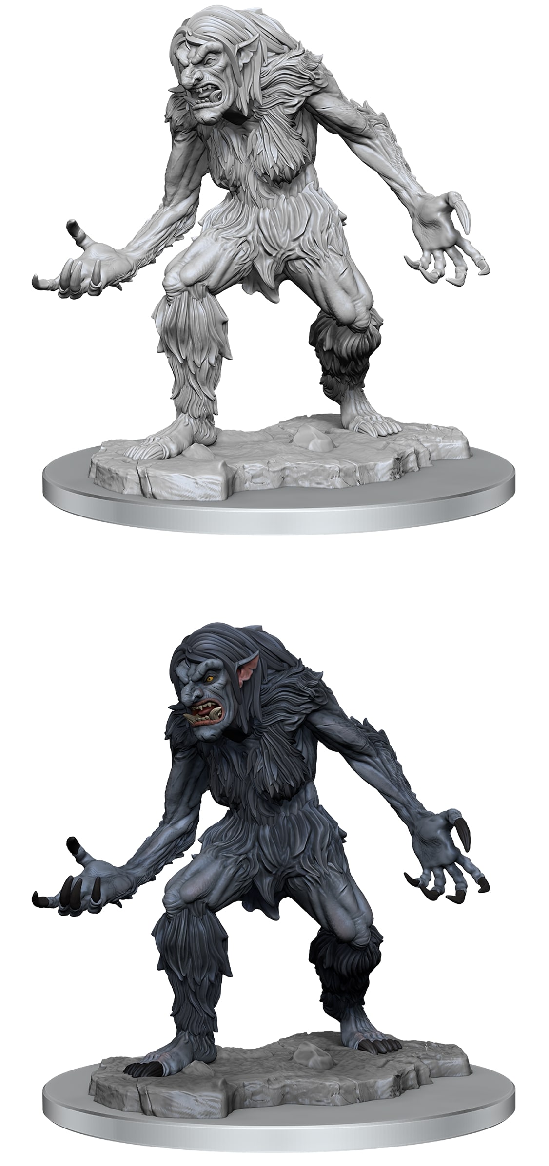 DUNGEONS & DRAGONS - ICE TROLL FEMALE - D&D NOLZUR'S MARVELOUS ...