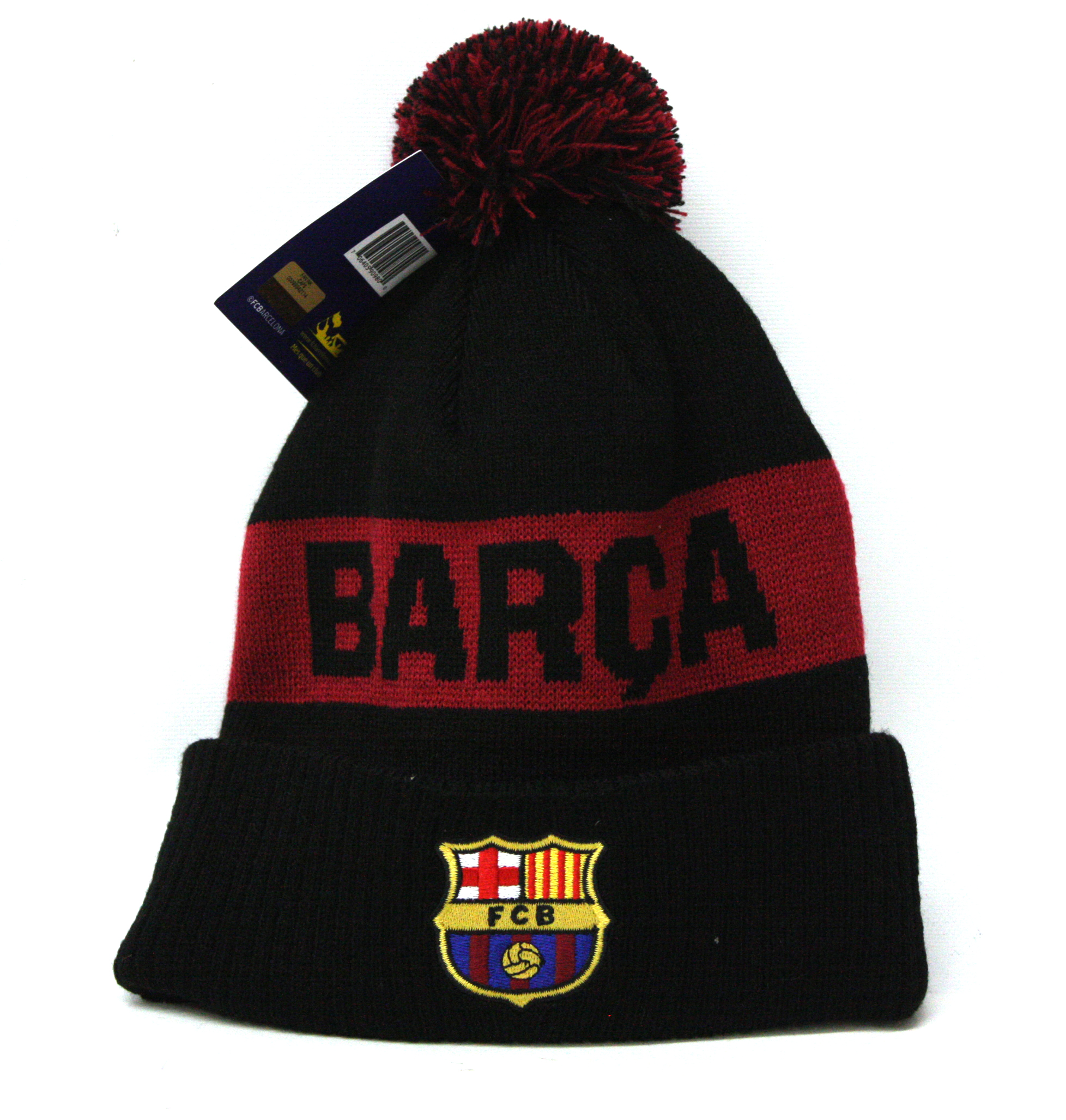 fc barcelona beanie